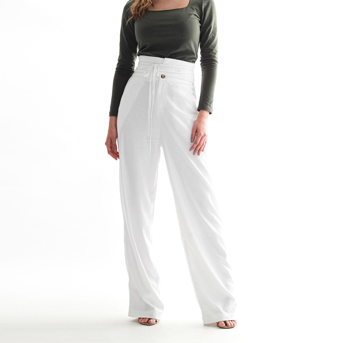 Pantalon bota recta mujer Clearance