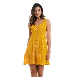Vestido Para Mujer Amarillo 10006223 - Fuera de Serie - Compra Online