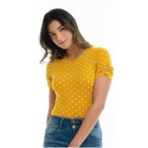 Camiseta Para Mujer Amarillo 10006262 - Fuera de Serie - Compra Online