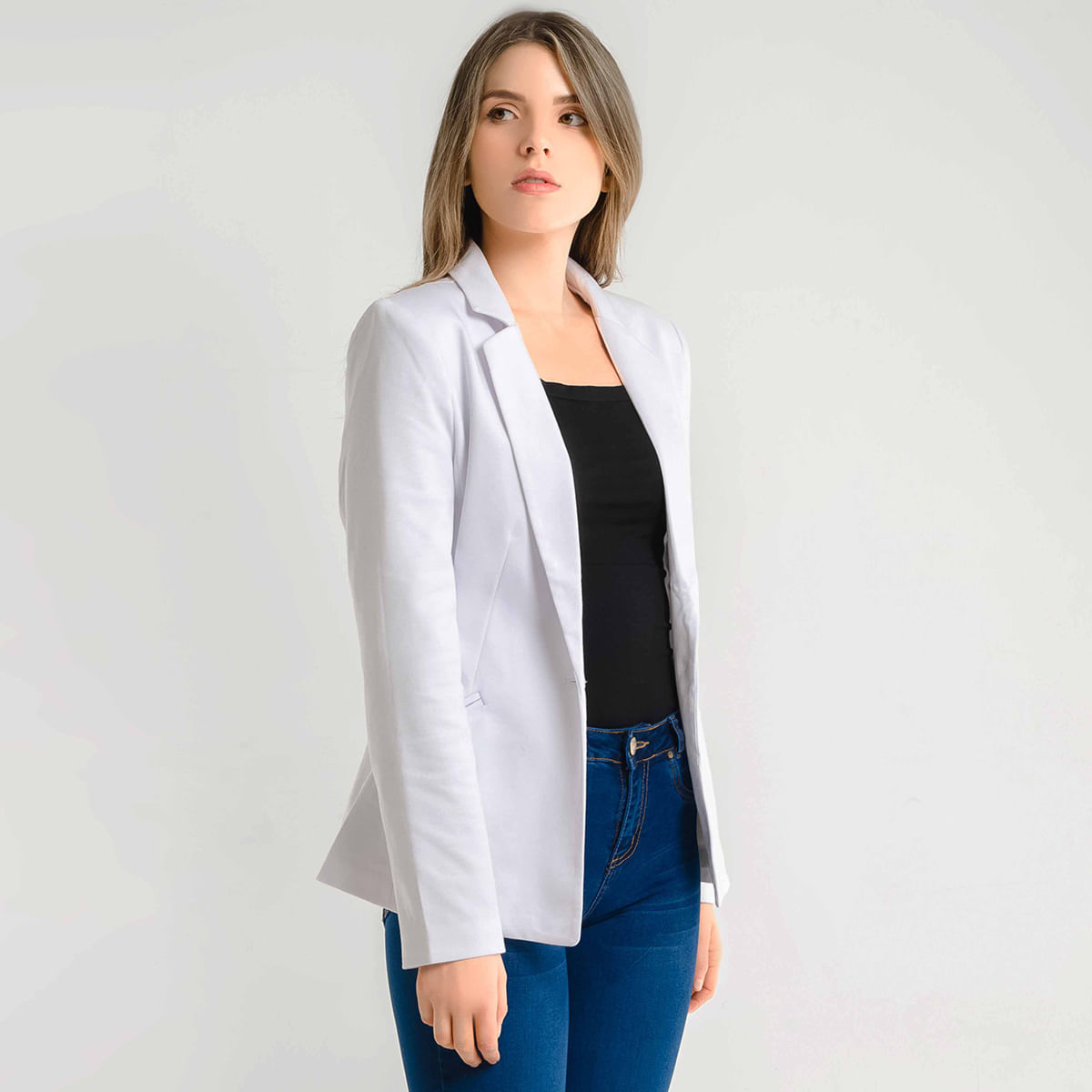 CHAQUETA Para mujer - NEGRO CHAQUETA BLAZER 269219-1 - Fuera de Serie -  Compra Online - Fuera de Serie