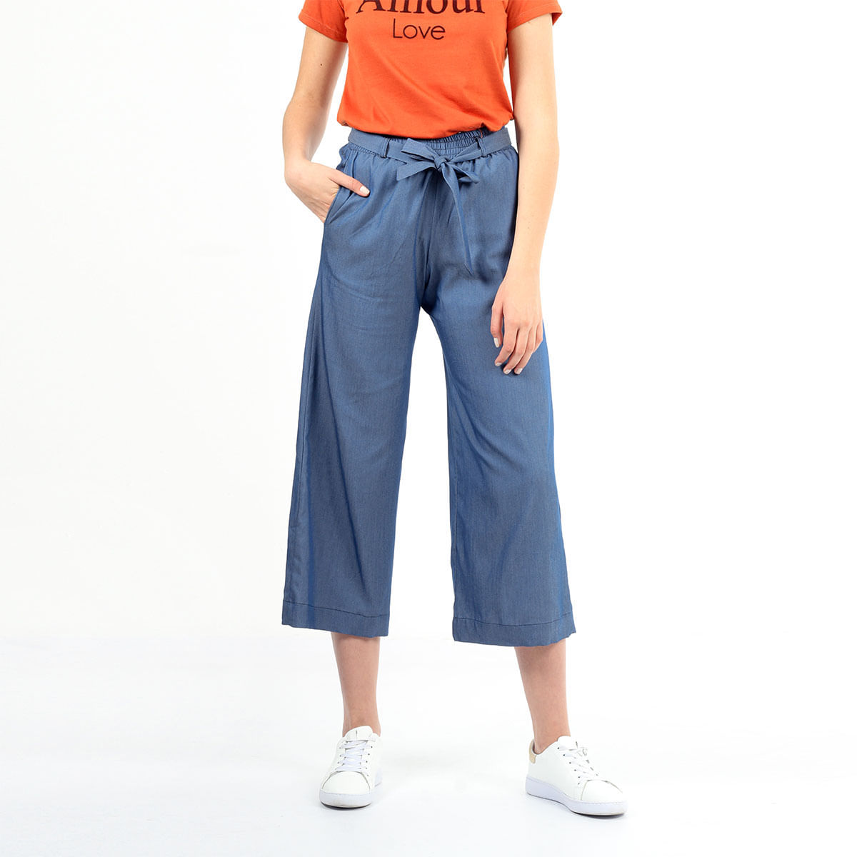 Mujer Loewe Pantalón cropped elástico en piel napa Blanco | Pantalones y  pantalones cortos ⋆ MuthaFunk Company
